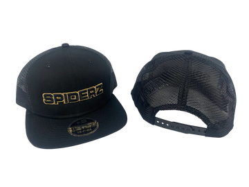 Spiderz New Era Trucker SnapBack - Black/Gold