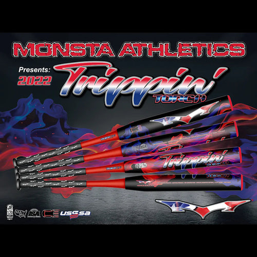 2022 Monsta USSSA Trippin' Torch Slowpitch 2-Piece Softball Bat