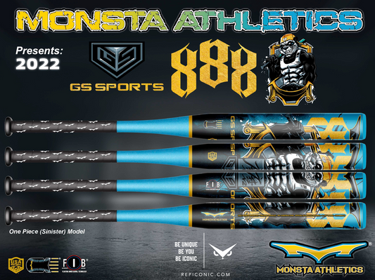 Monsta GS Sports 888 One Piece(Sinister M2) Slowpitch Bat