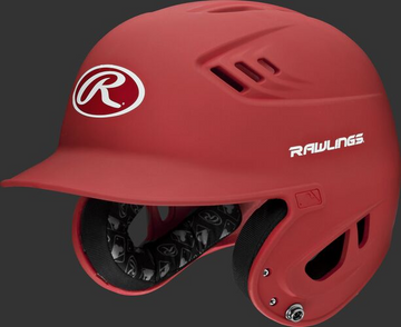 RAWLINGS VELO SENIOR BATTING HELMET - Red