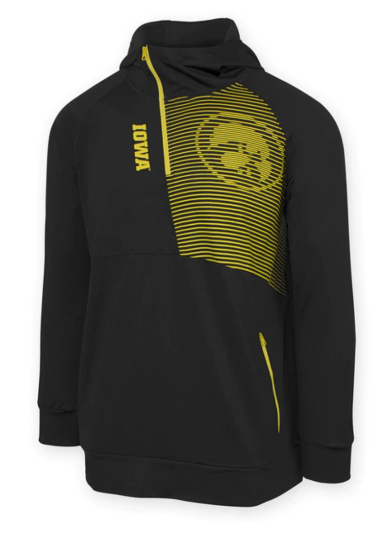 Christopher 1/4 Zip Iowa Hoodie