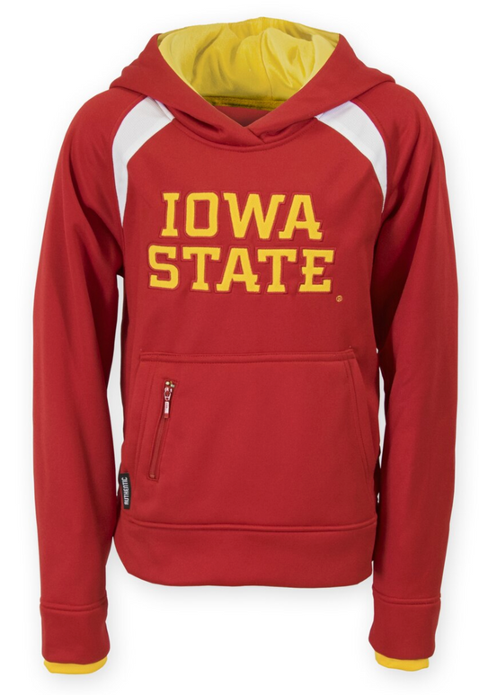 Youth Jess Red ISU Hoodie