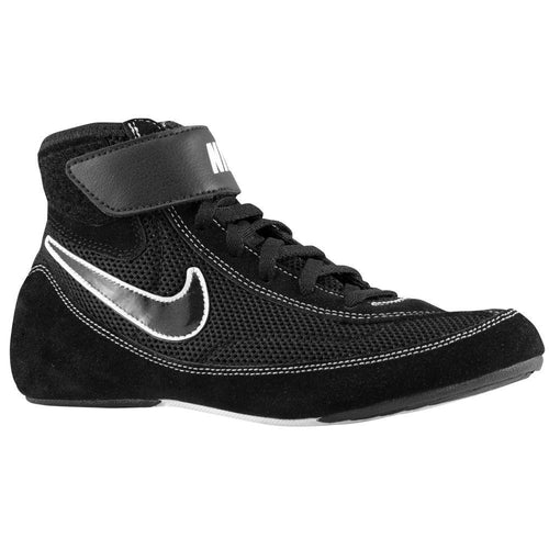 Nike Youth Speedsweep VII Wrestling Shoes- Black/White