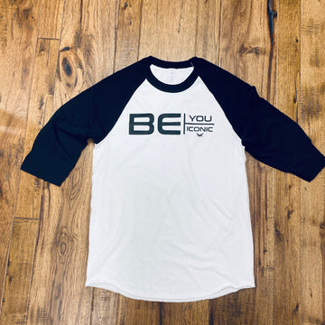 Iconic - Be You - Classic Raglan Three-Quarter Sleeve Baseball T-Shirt