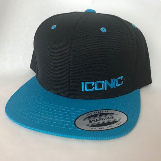 Iconic SnapBack - Black/Teal
