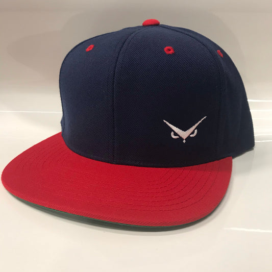 Iconic SnapBack - Navy/Red - White