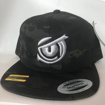 Iconic SnapBack Flat Bill - Owl Eye - MultiCam Black/Silver