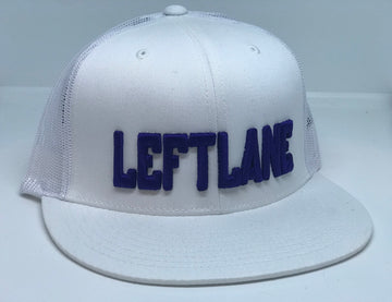 Left Lane SnapBack- Purple/White