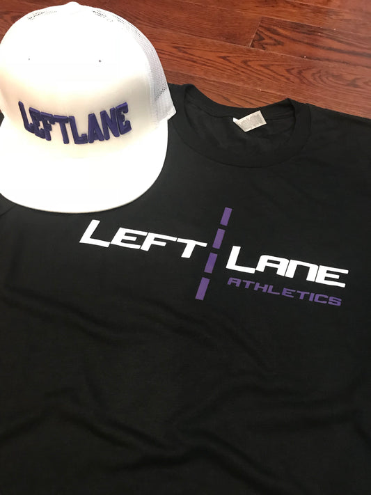 Left Lane SnapBack- Purple/White