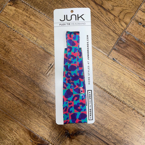 OLD SKOOL SPOTS FLEX TIE HEADBAND