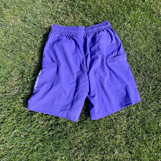 "Gamer 2.0" Performance Flex Shorts - Purple