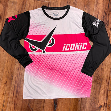 Iconic Apparel Breast Cancer Awareness Long Sleeve Jersey 2020