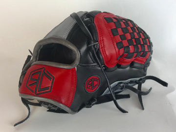 RC Fielding Glove - 10" Black/Red/Grey