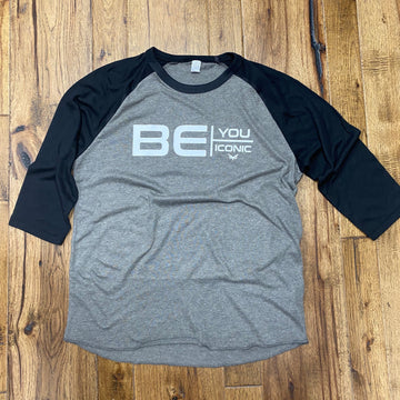 Iconic - Be You - Vintage Jersey Baseball T-Shirt